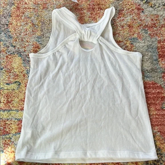 3 Old Navy Cream Shirt, White and Blue Tank Tops Soft Cotton Casual- NWT - Picture 7 of 9